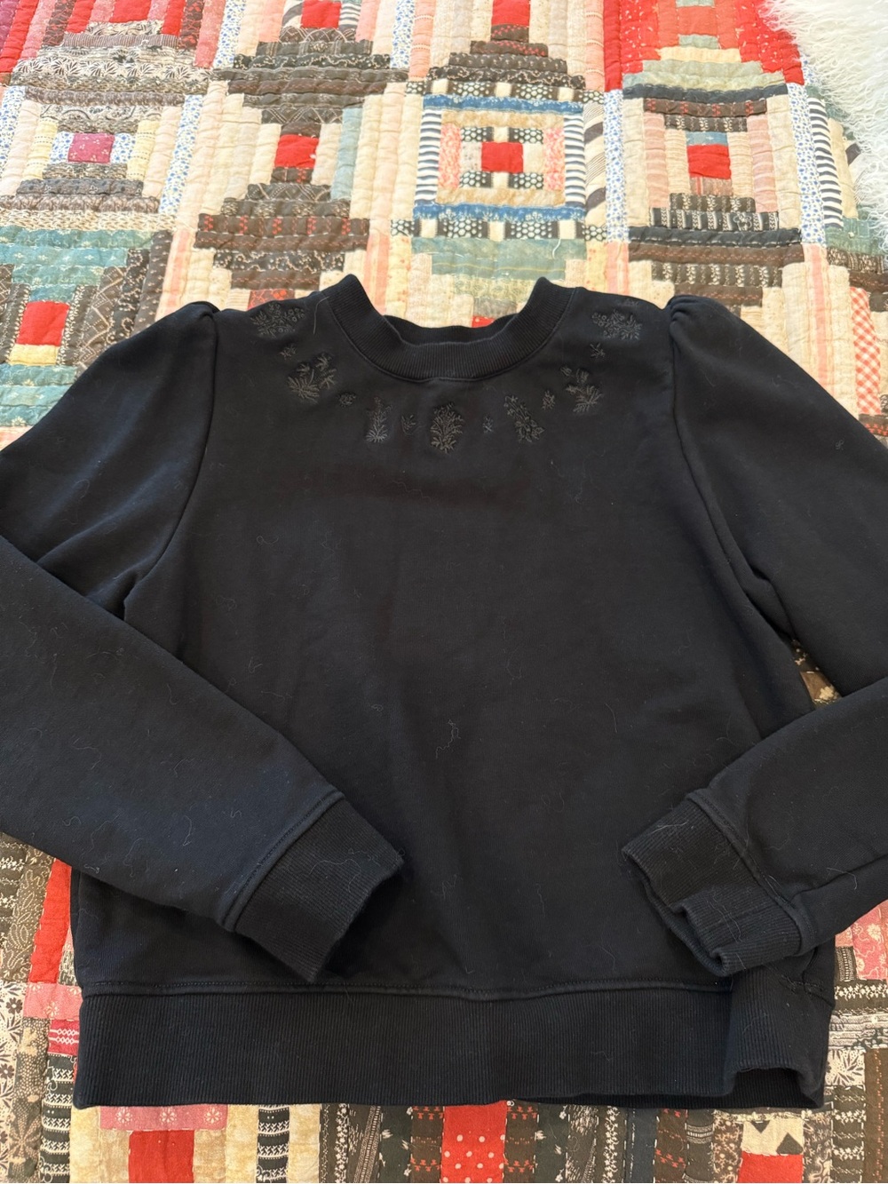 Smith & Quinn Peggy Embroidered Sweatshirt